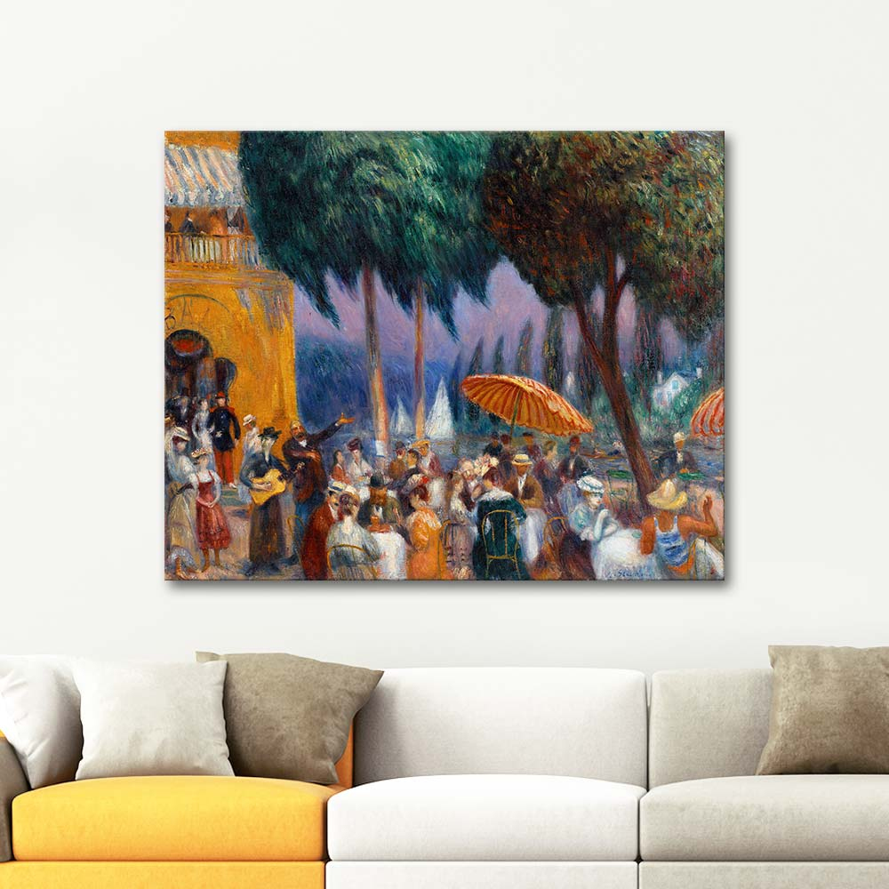 William Glackens Sunday On The Marne Art Print
