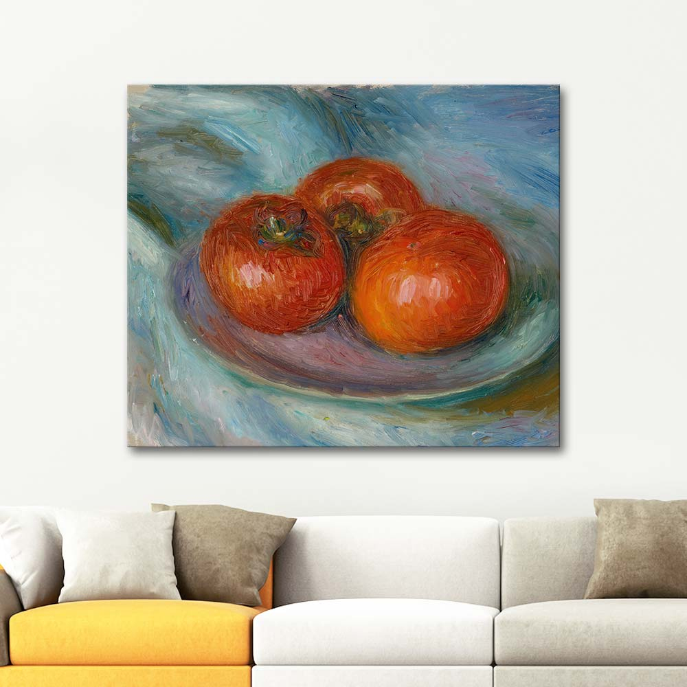 William Glackens Three Tomatoes Art Print