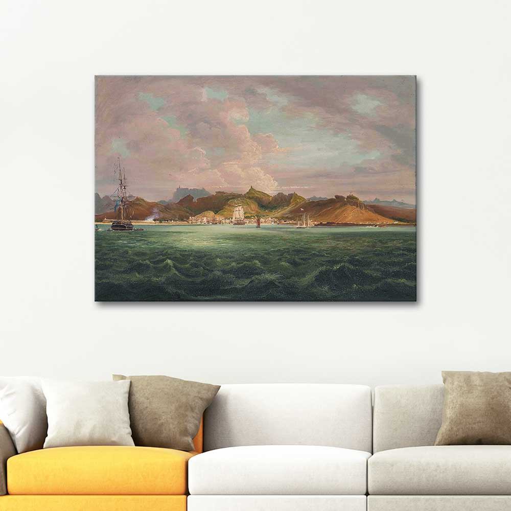 William Hodges Port Louis Mauritius Art Print