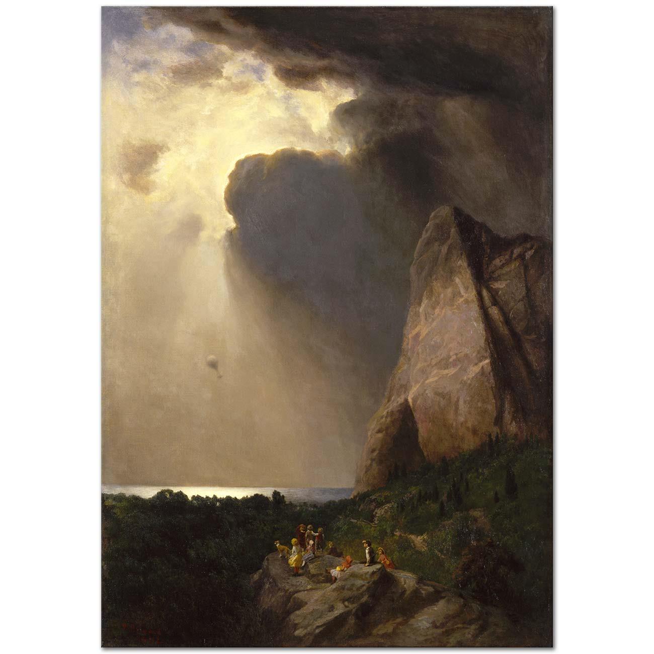 William Holbrook Beard Kayıp Balon Kanvas Tablo