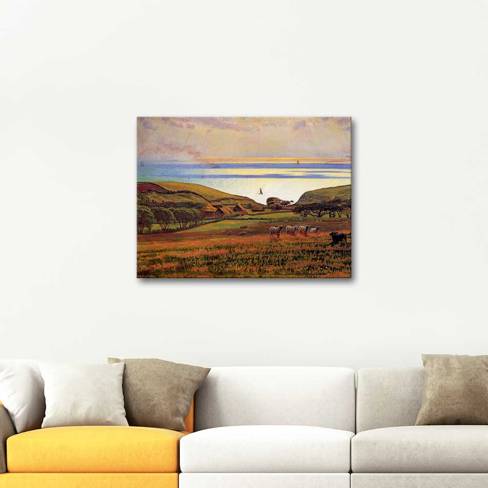 William Holman Hunt Sunlight on the Sea Art Print