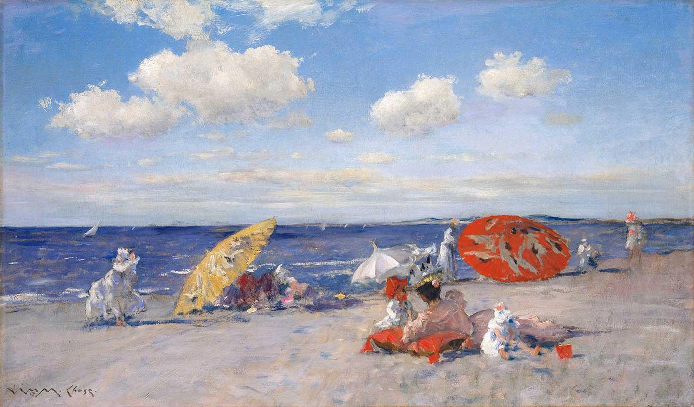 At the Seaside by William Merritt Chase
