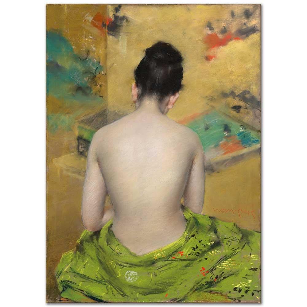 Back of Nude by William Merritt Chase