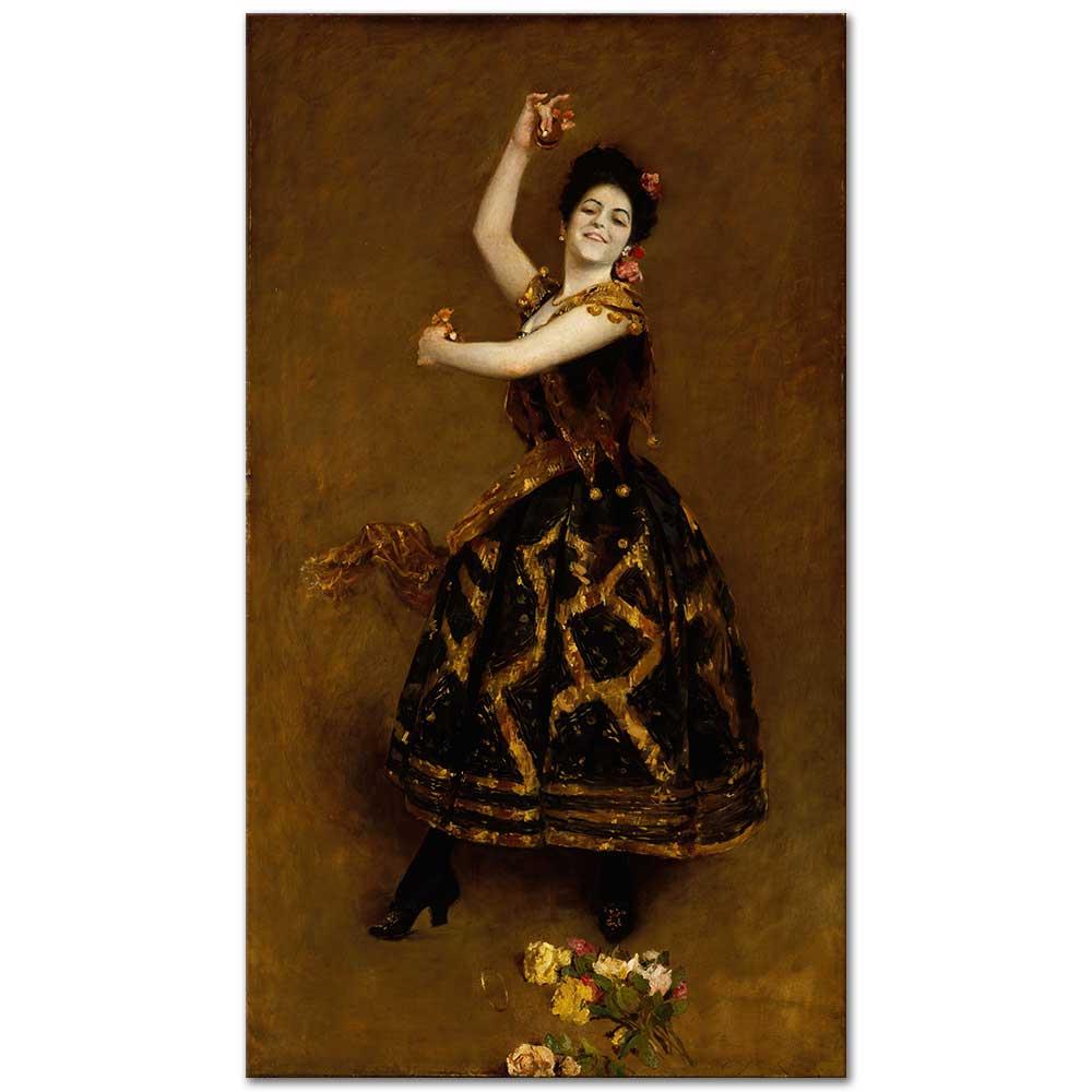 William Merritt Chase Carmencita Kanvas Tablo