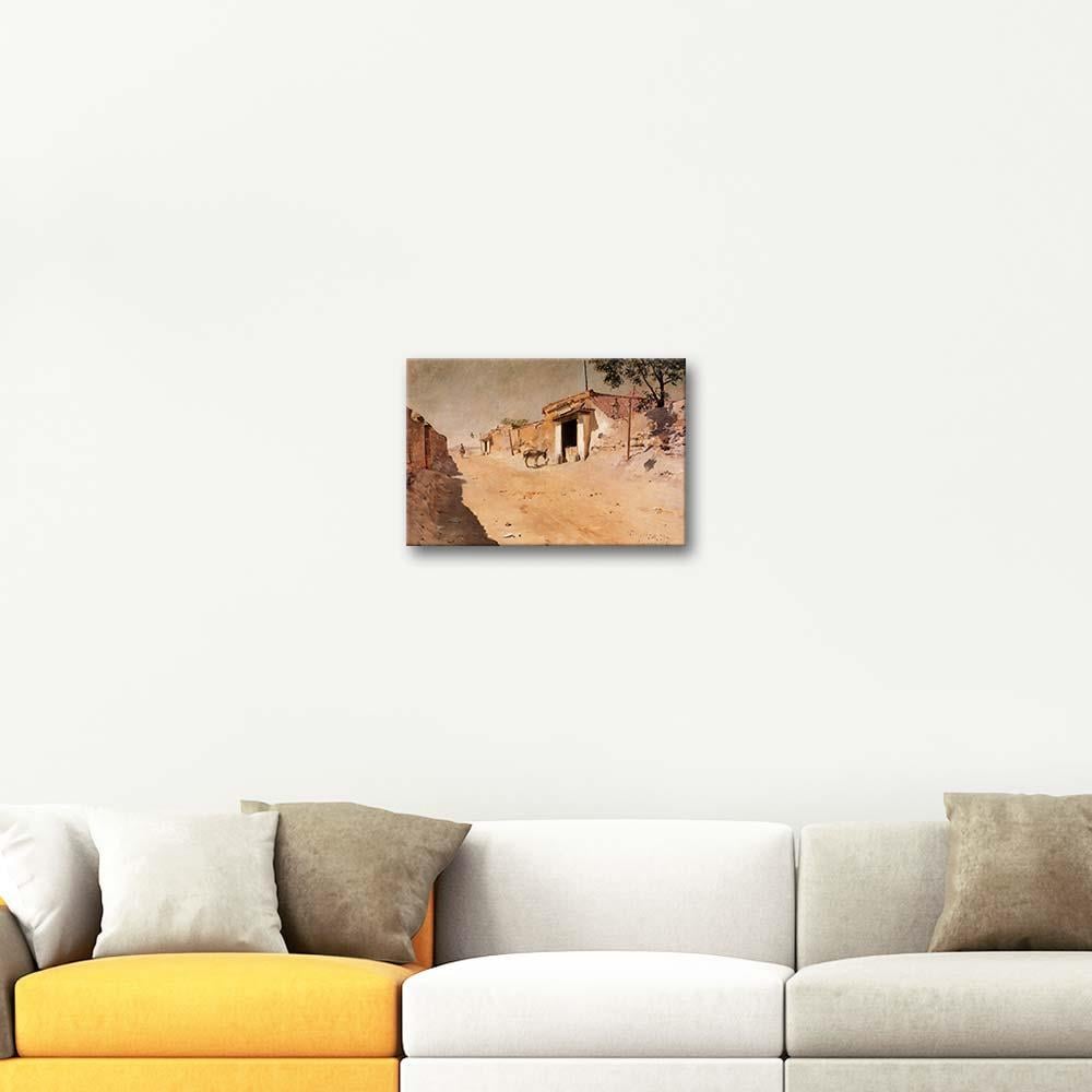 William Merritt Chase Spanish Village Art Print