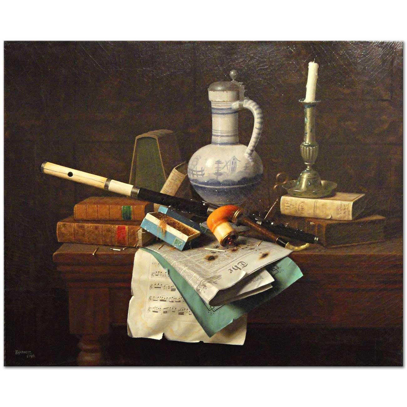 Emblems of Peace by William Michael Harnett