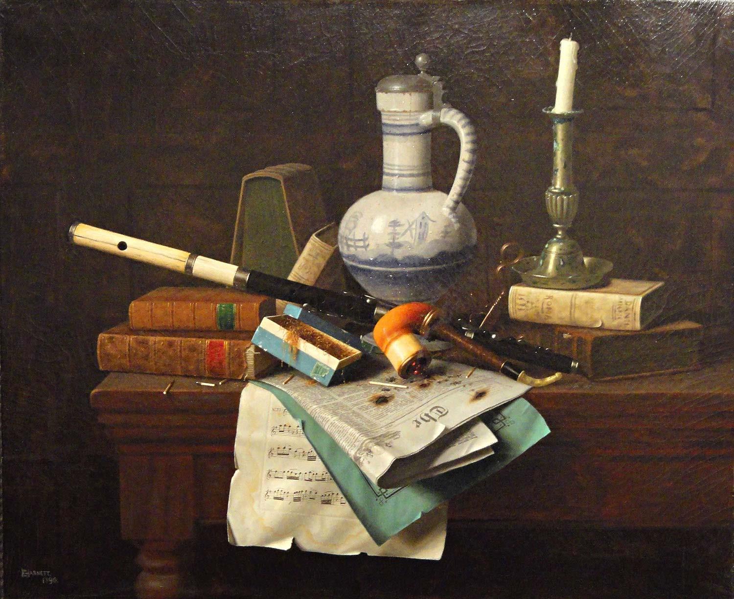 Emblems of Peace by William Michael Harnett