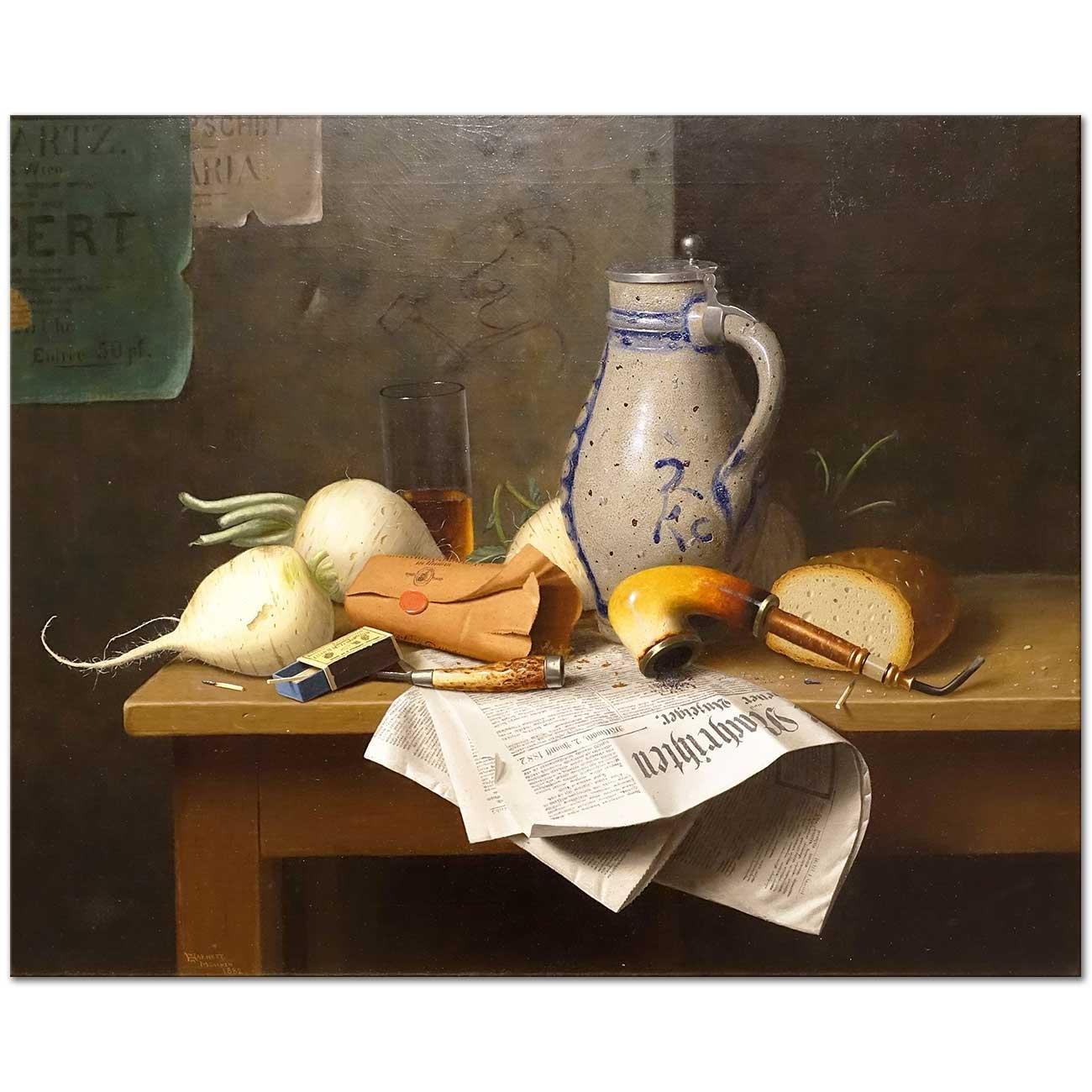 Munich Still Life by William Michael Harnett