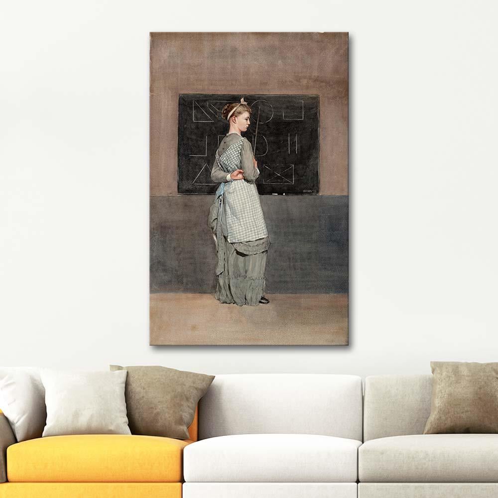 Winslow Homer Blackboard Art Print
