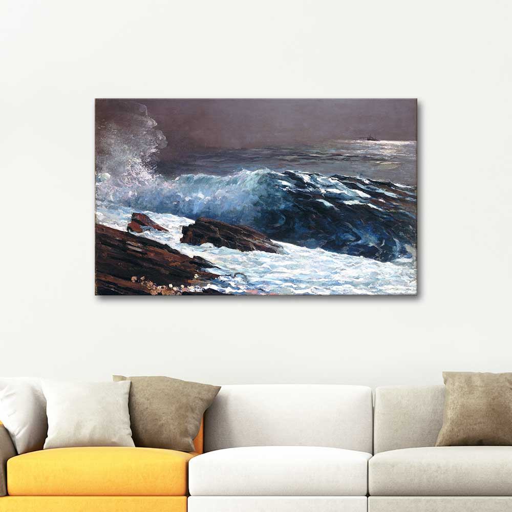 Winslow Homer Sunlight on the Coast Art Print