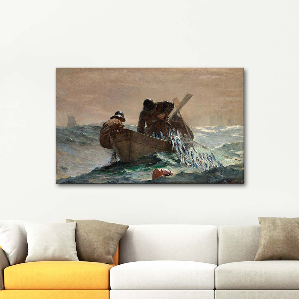 Winslow Homer The Herring Net Art Print