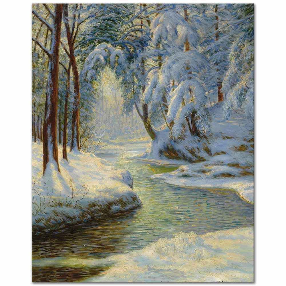 Winter Landscape by Walter Launt Palmer