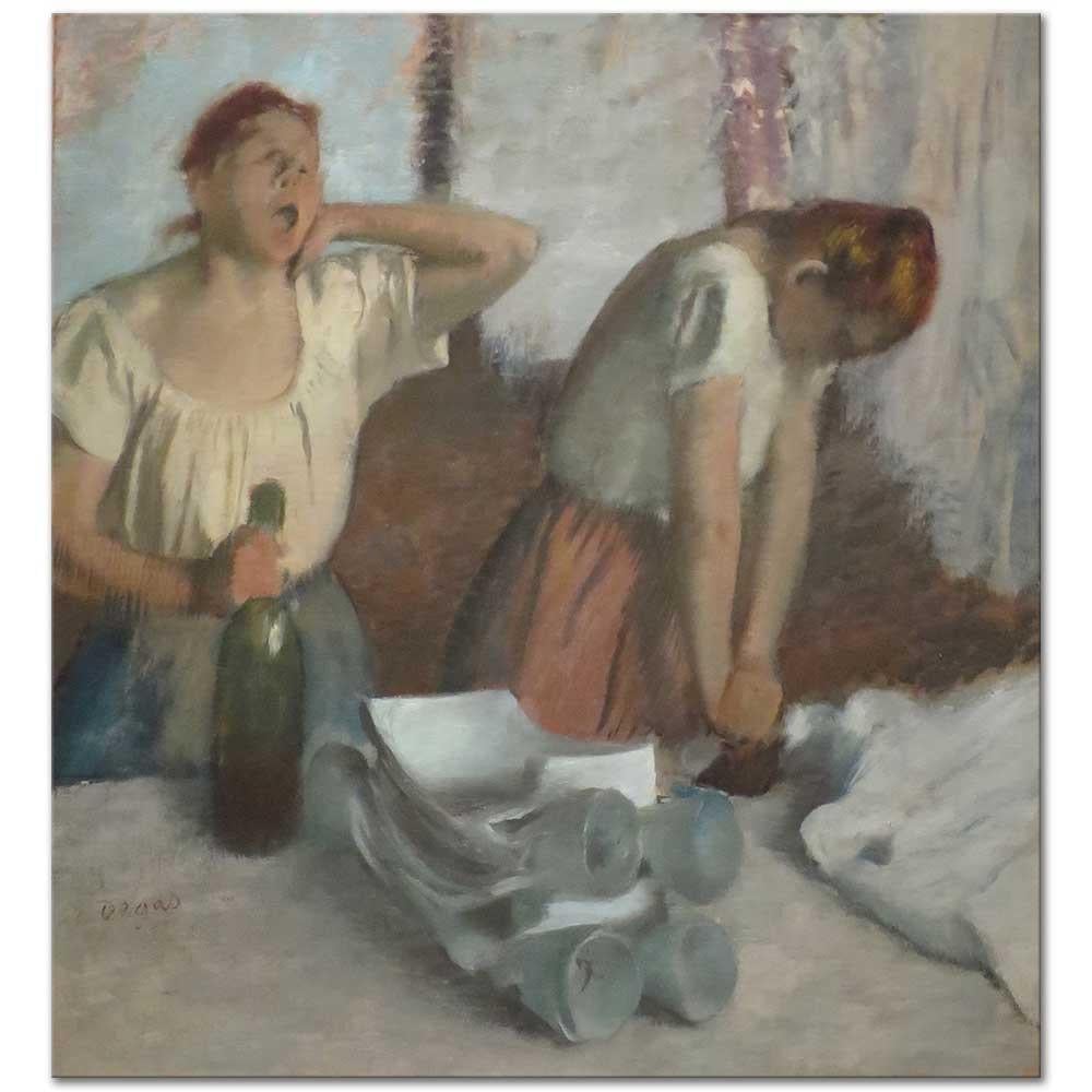 Edgar Degas Ütü Yapan Kadınlar Kanvas Tablo