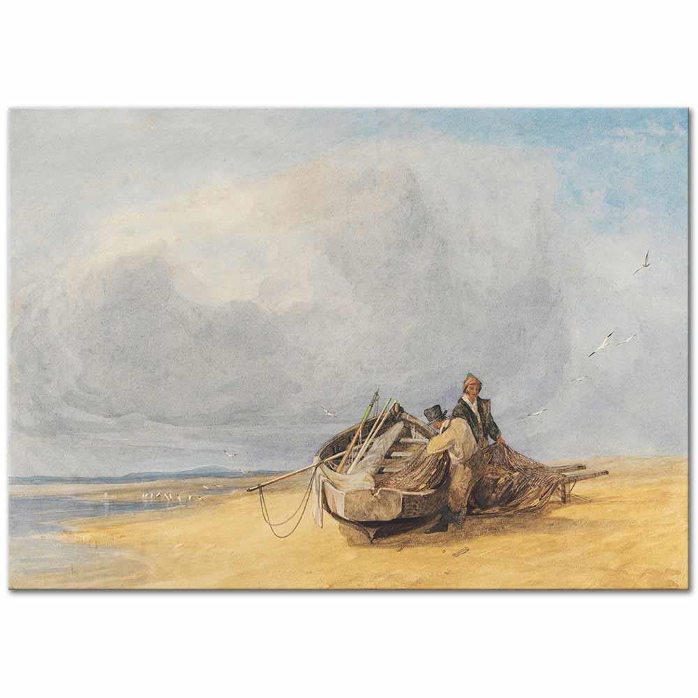 Yarmouth Sands Norfolk by John Sell Cotman as Art Print
