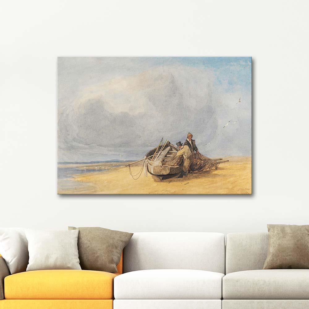 Yarmouth Sands Norfolk by John Sell Cotman as Art Print