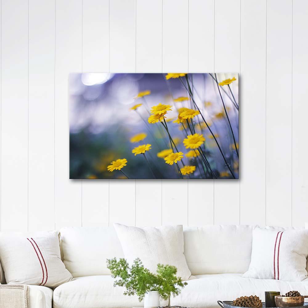 Yellow Daisies as Art Print
