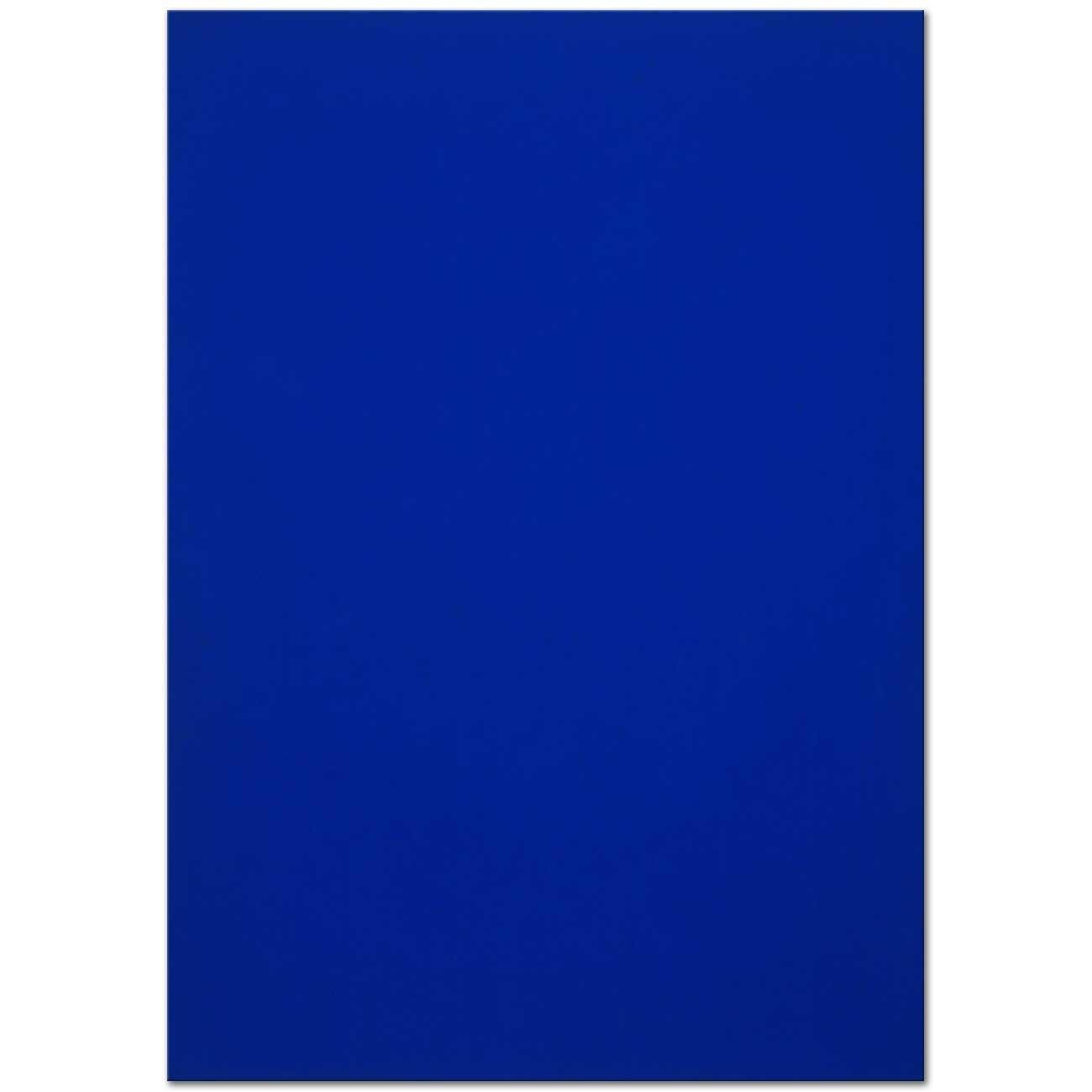 Yves Klein Mavi Monokrom Kanvas Tablo