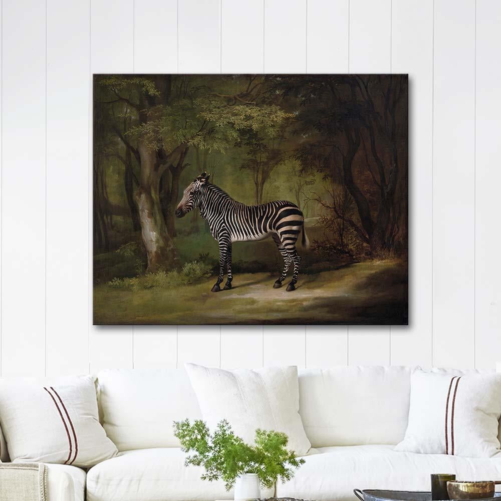 Zebra by George Stubbs as Art Print