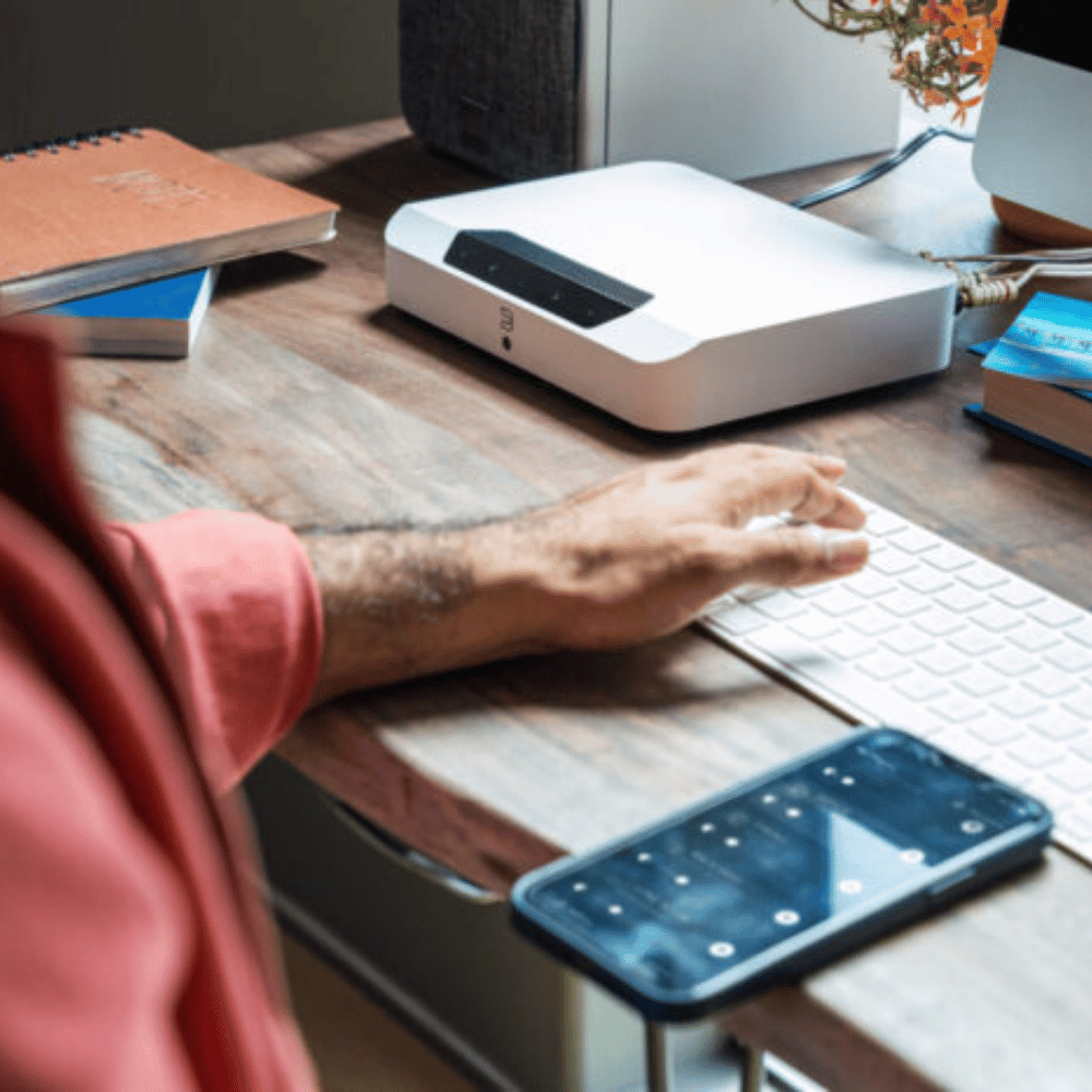 Blue Sound Power Node Edge Streamer + Amplifikatör