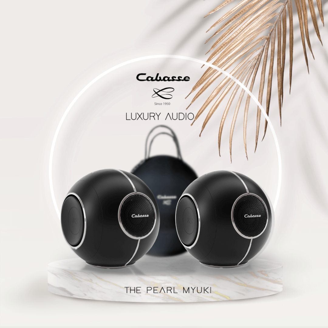 Cabasse The Pearl Miyuki Şarj Edilebilen Aktif Taşınabilir Hoparlör