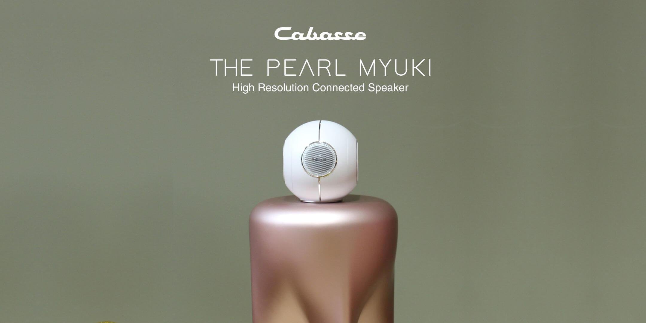 Cabasse The Pearl Miyuki Şarj Edilebilen Aktif Taşınabilir Hoparlör