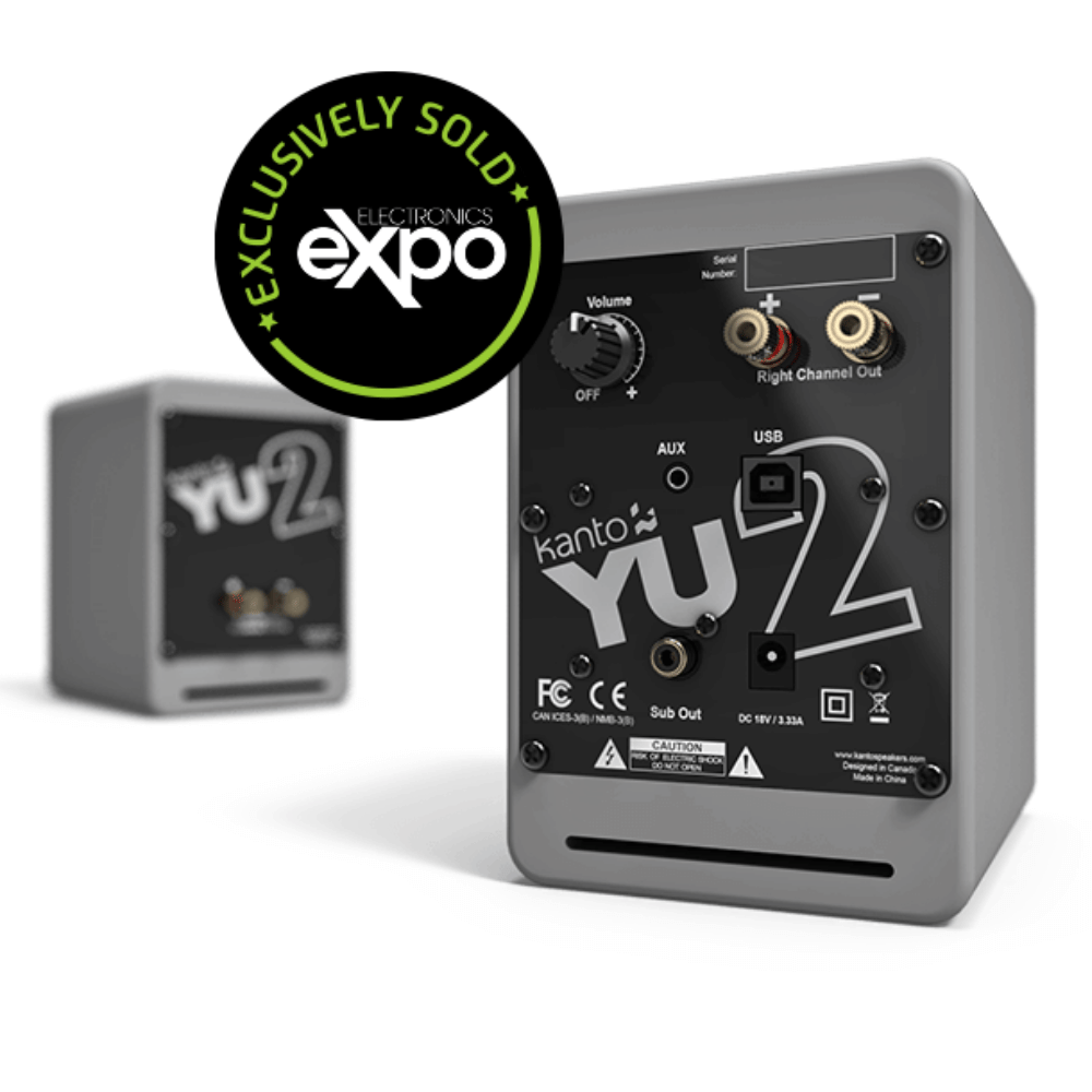 Kanto YU2 Aktif Bluetooth Masaüstü Hoparlör