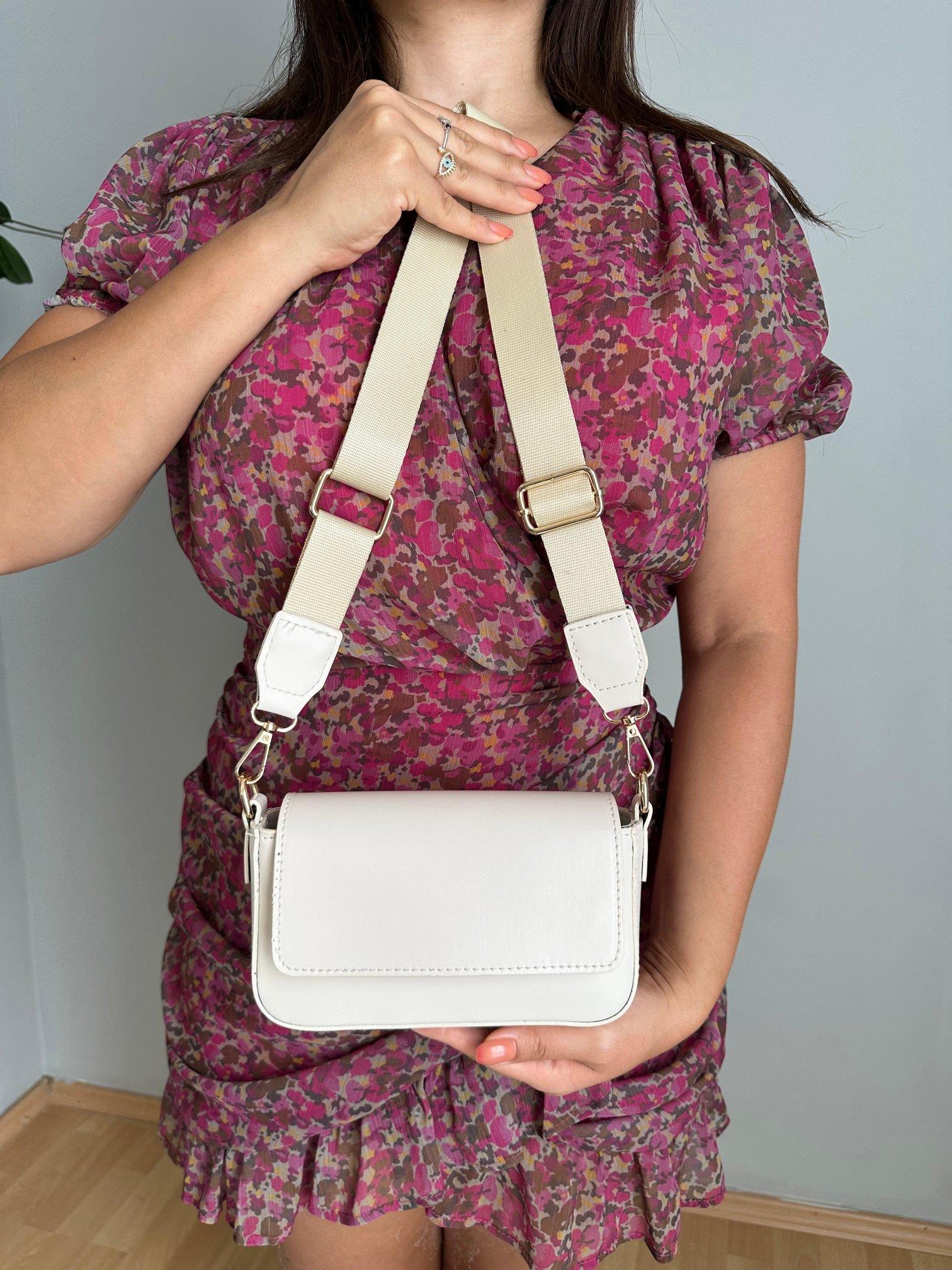 Krem Zara Mini Kadın Çanta | mustbagshop.com