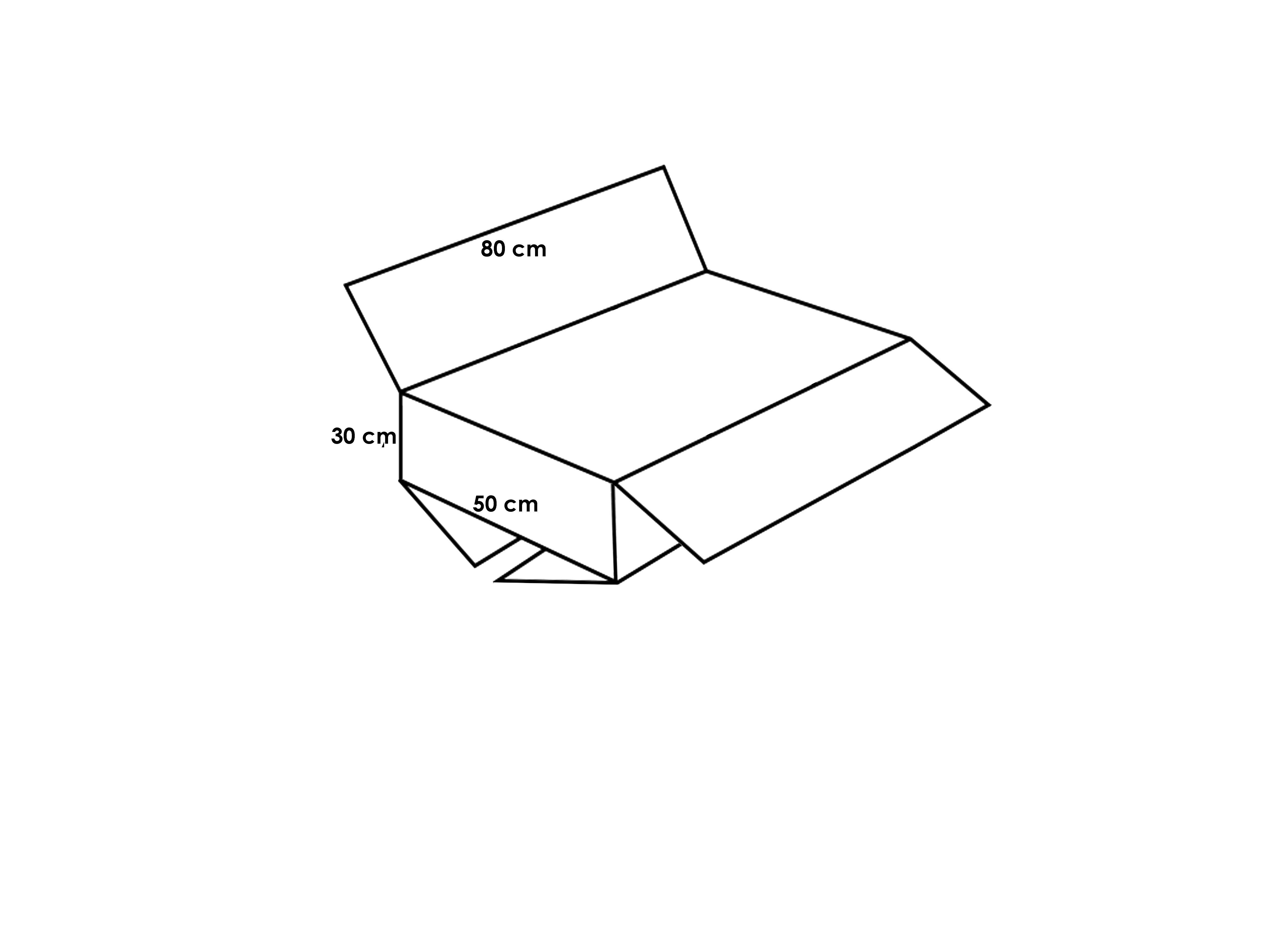 Karton Koli - 50x80x30 cm