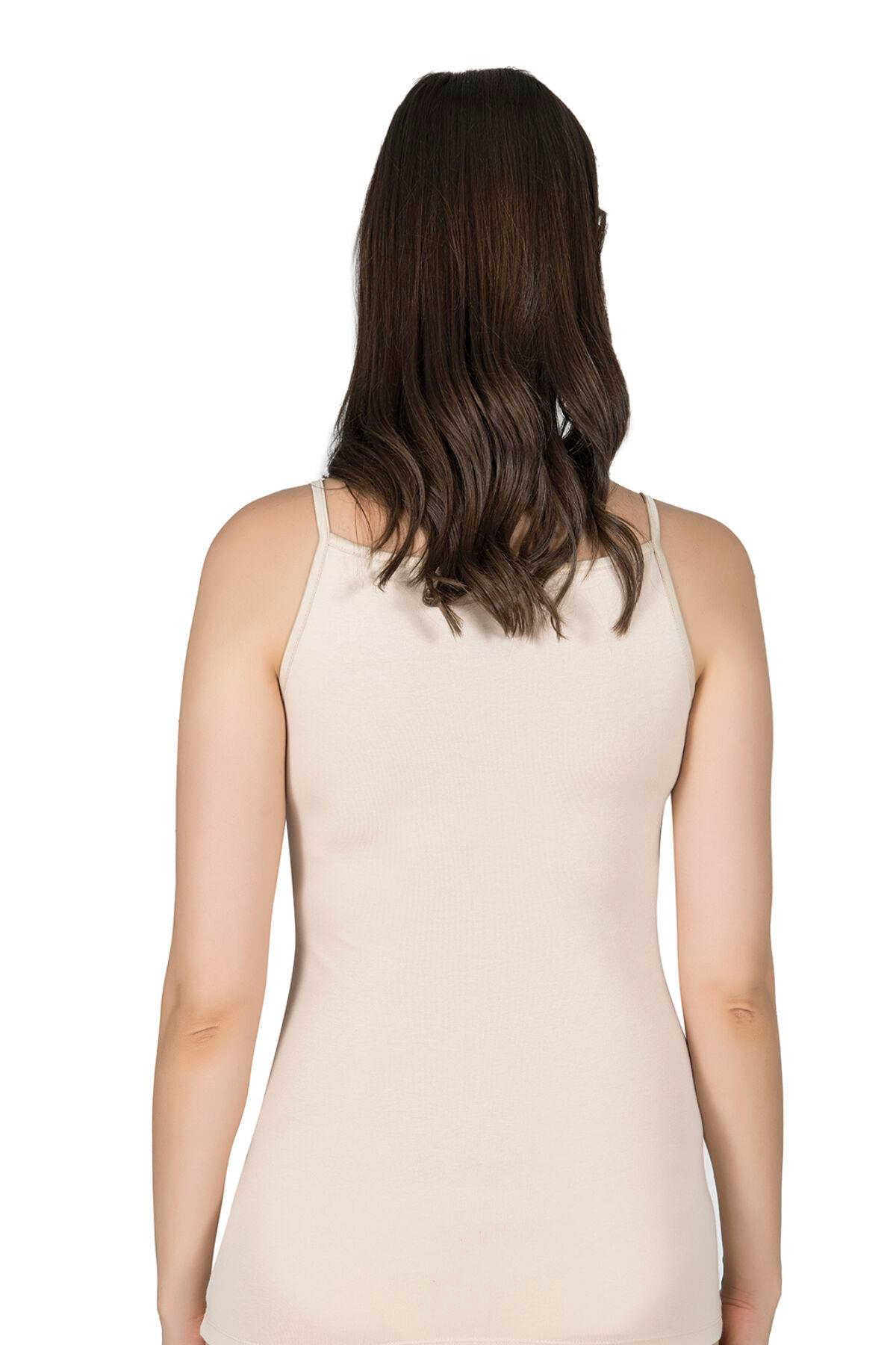  Kadın İp Askılı Modal Atlet Ten | Kompedan K20586