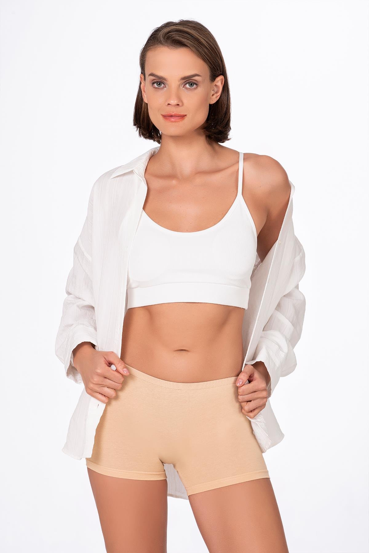  Kadın Likralı Süprem Boxer Ten | K0412