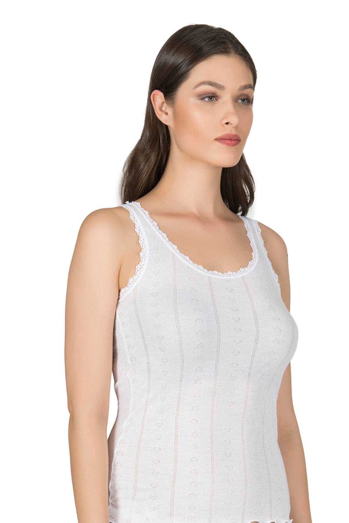  Yumoş Atlet Beyaz | Kompedan K23493 