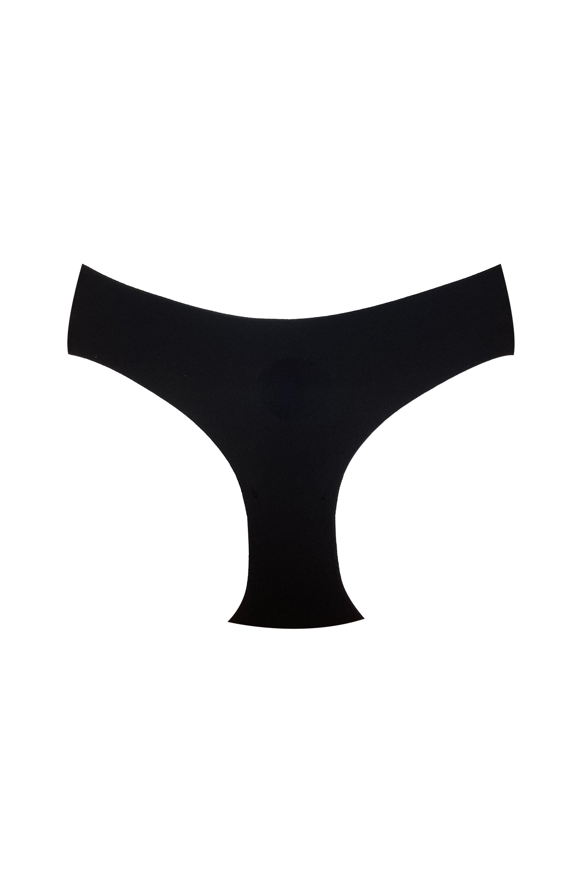 3'lü Pamuklu Lazer Kesim Bato Külot | Siyah 0405