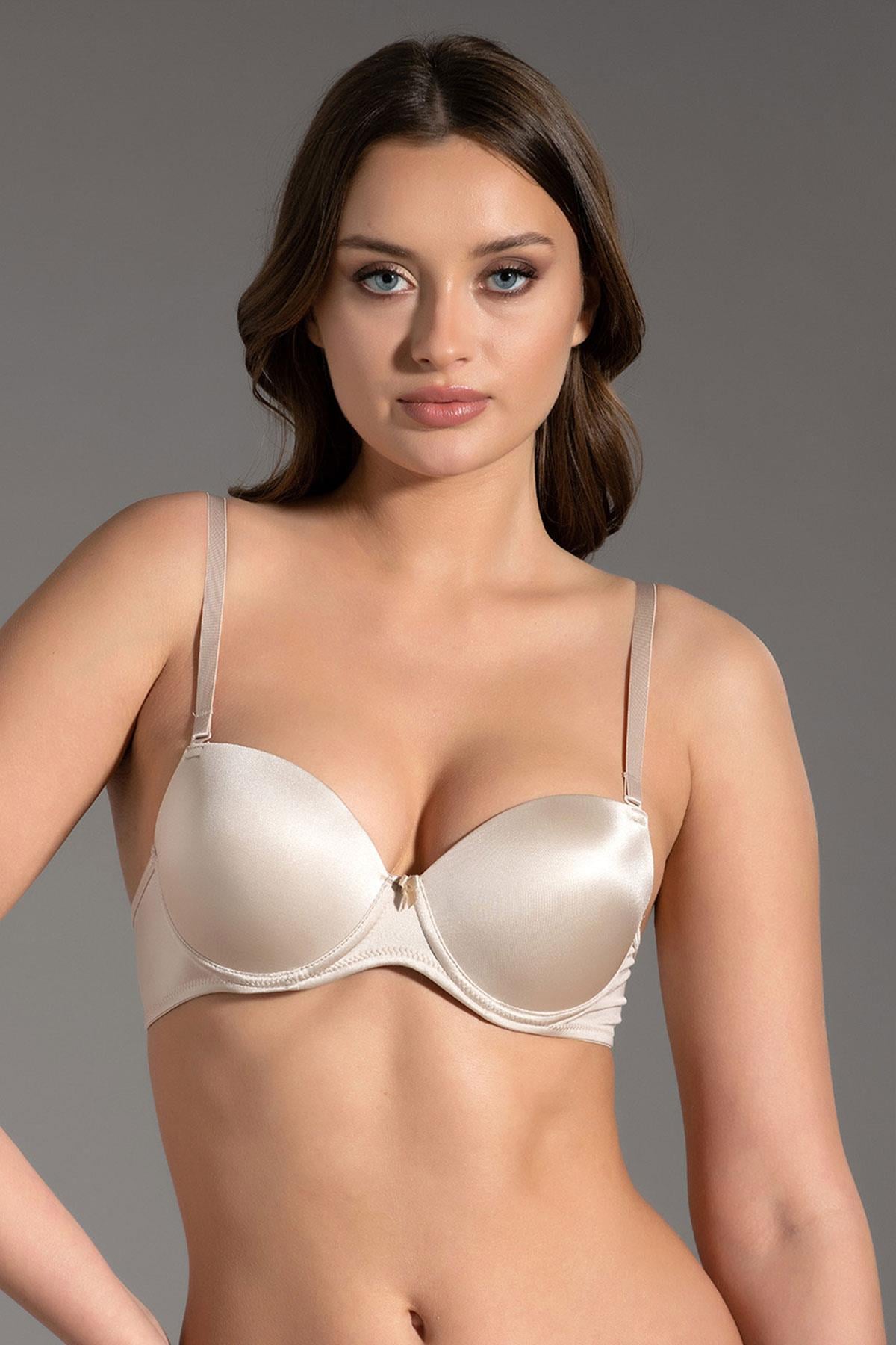Basic B Cup Destekli Sütyen Beyaz | New Bra 7020