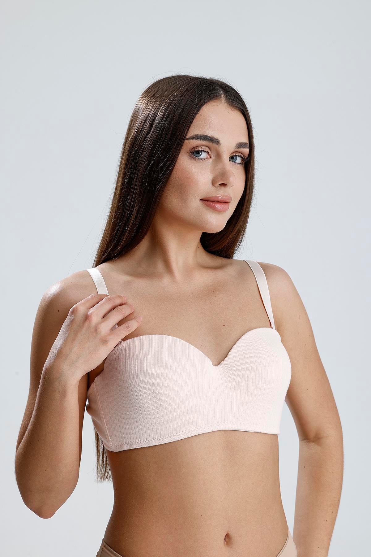 Basic Lotus Sütyen | Pudra 276
