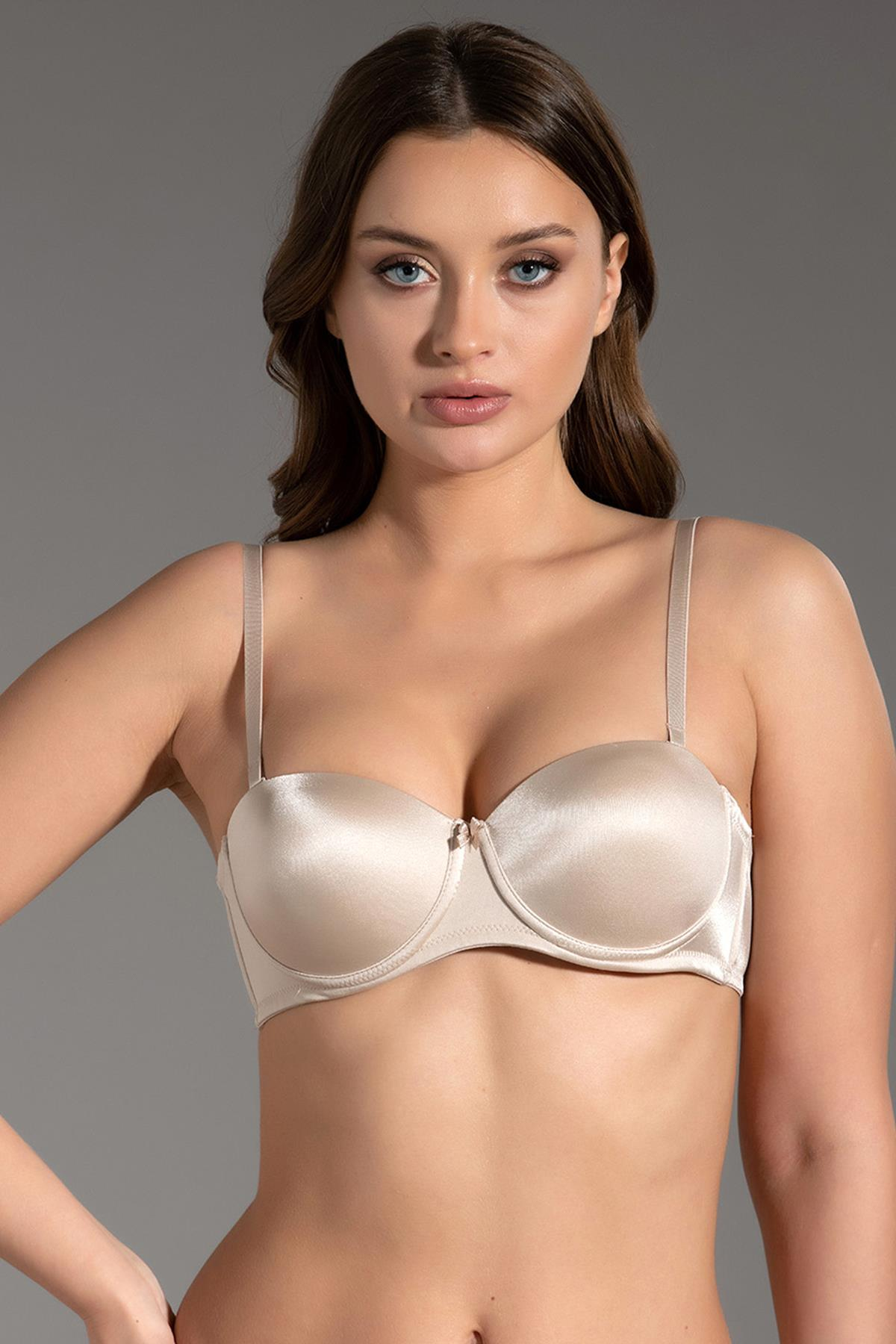 Basic Straplez Desteksiz Sütyen | New Bra 7050