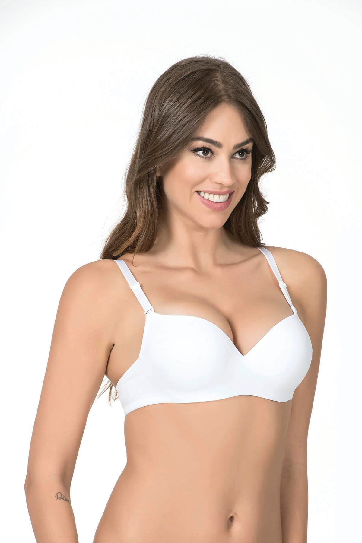 Belvu Push-Up Sütyen Beyaz | 1109