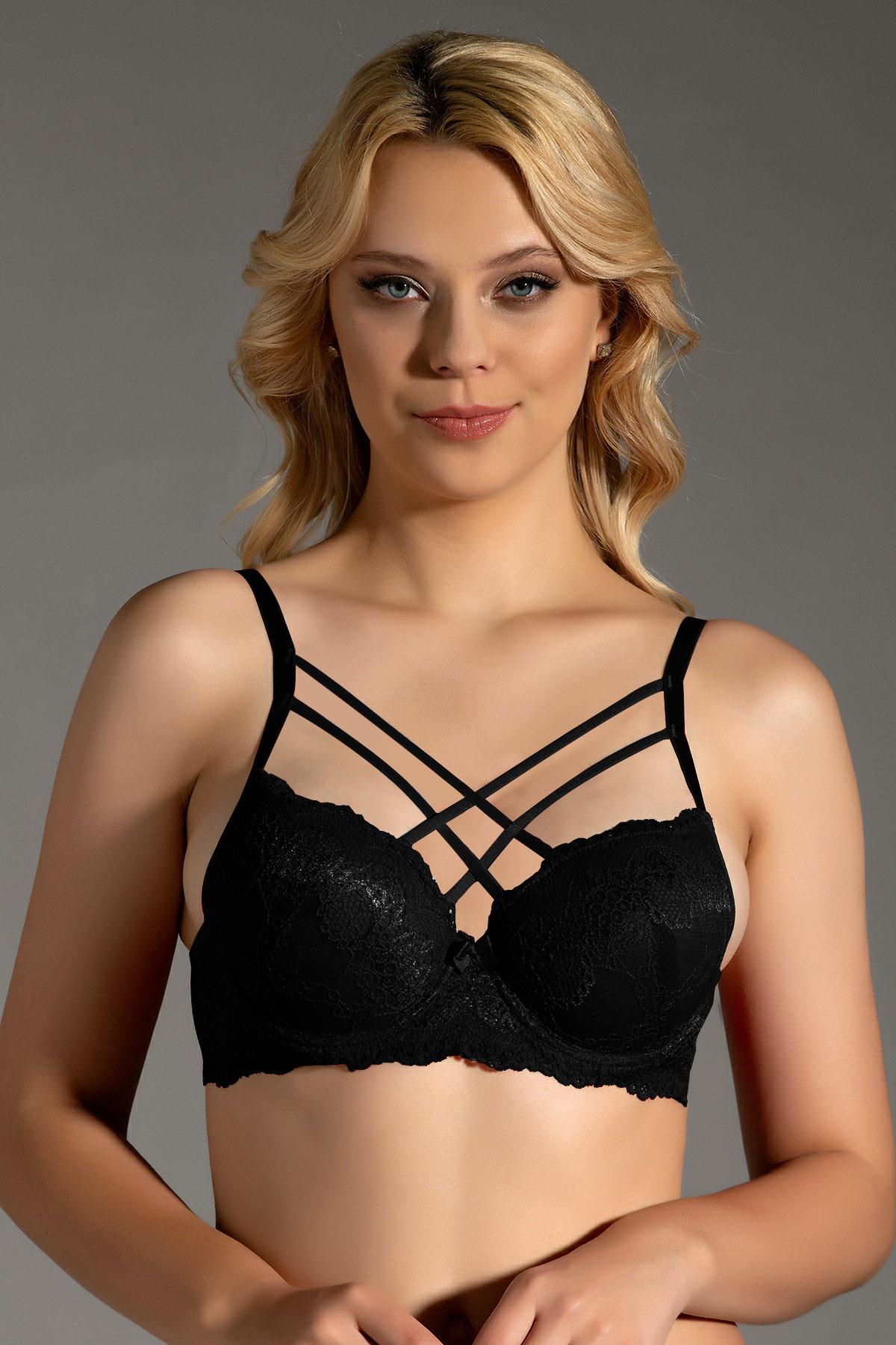 Dantel Tasarım Basic Desteksiz Sütyen | New Bra 1731