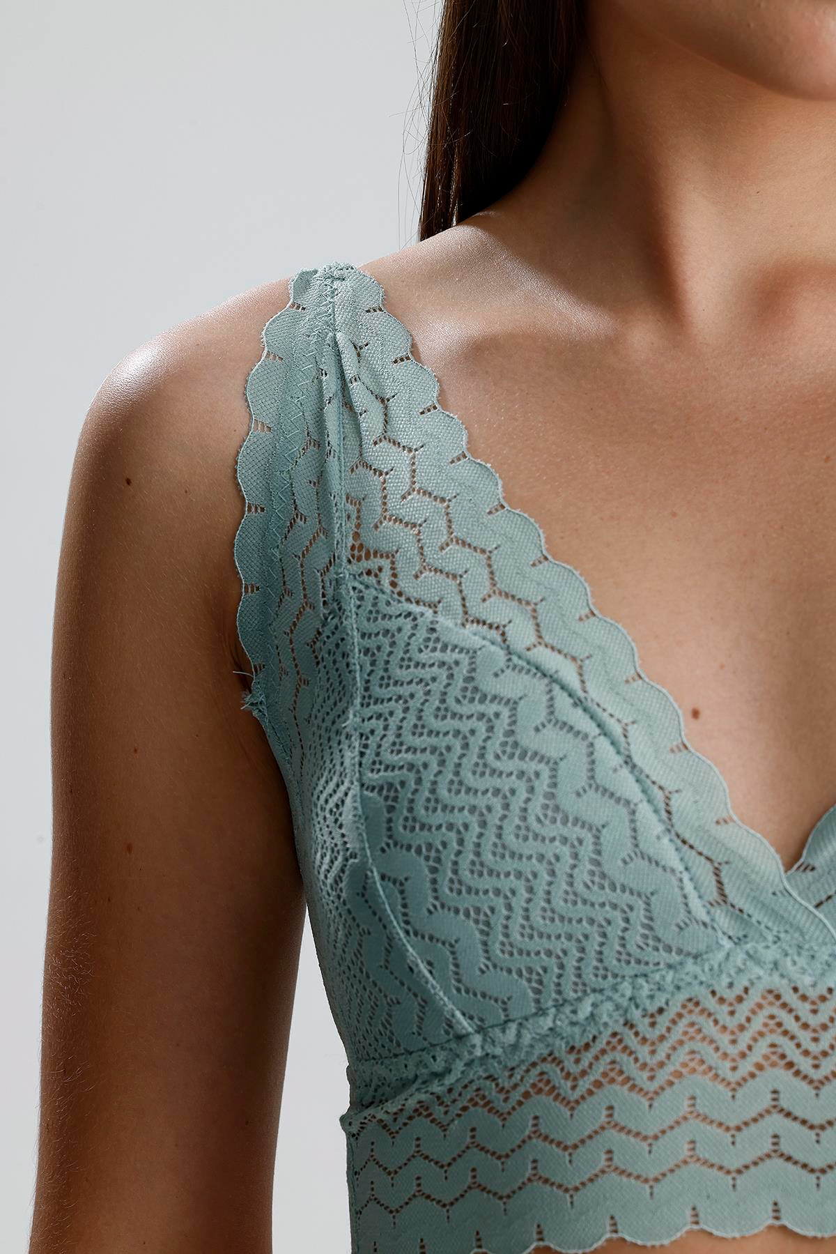 Dantelli Bralet Takım | Yeşil 284