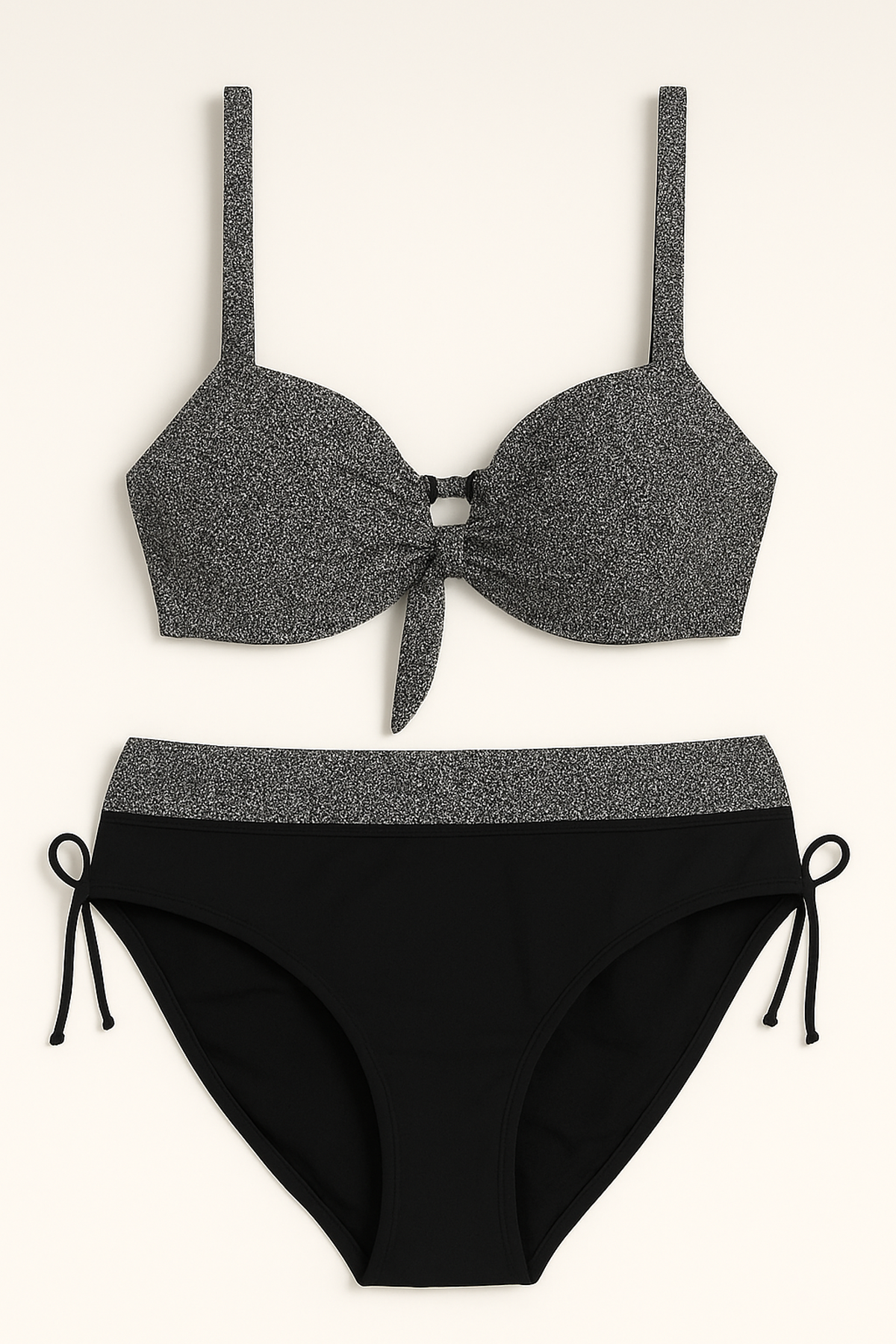 Desenli Büyük Beden Bikini Takım |  21528