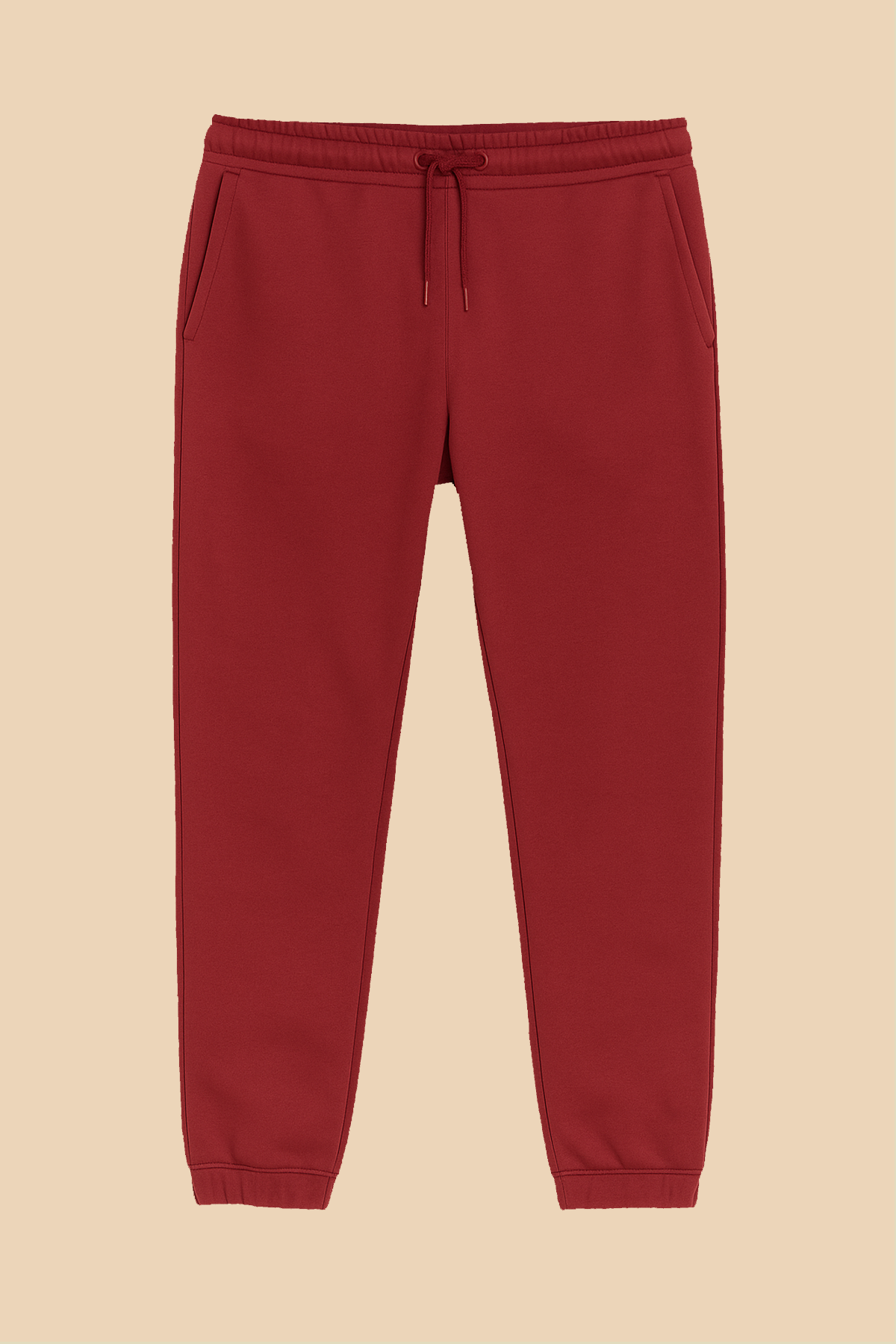 Erkek Eşofman Altı, Pijama Tek Alt | Bordo