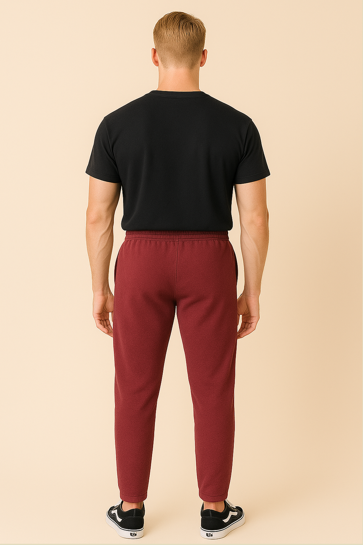 Erkek Eşofman Altı, Pijama Tek Alt | Bordo