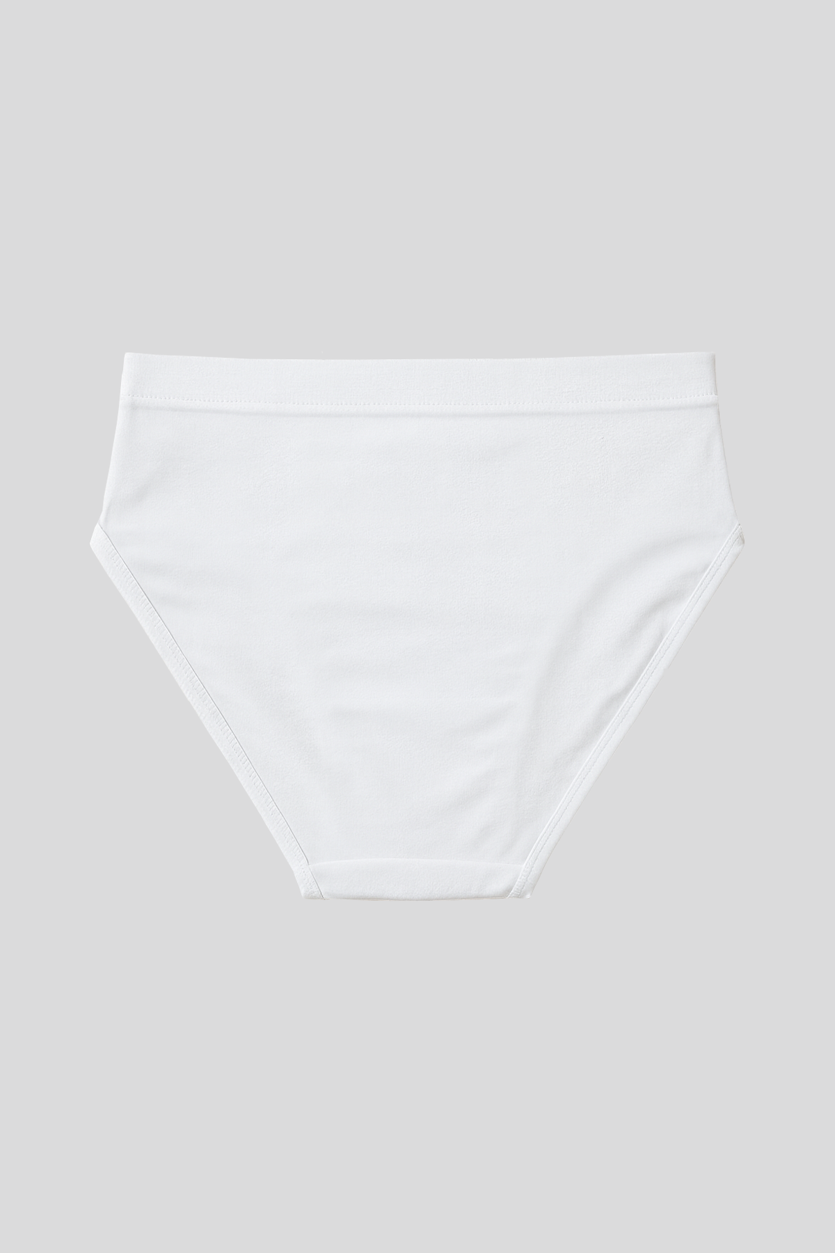 Erkek Pamuklu Süprem Slip Külot 3'lü Paket – Rahat & Dayanıklı | Beyaz K0037