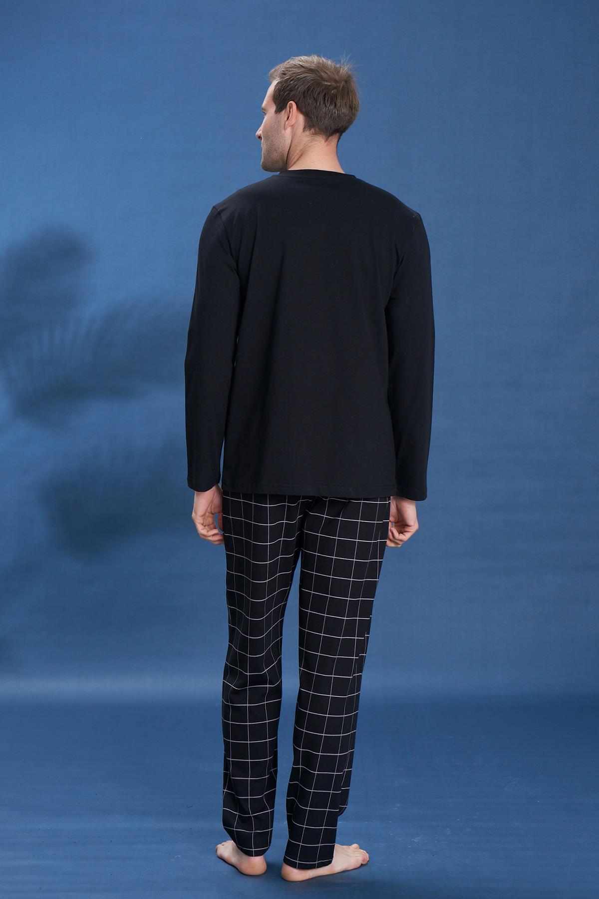 Erkek Penye Süprem Genç Önü Patlı Takım | Siyah 2147