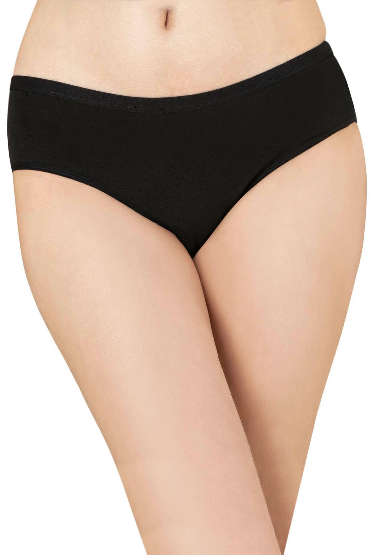 Kadın 3'lü Paket Pamuklu Yüksek Bel Battal Bato Külot | özk 26800