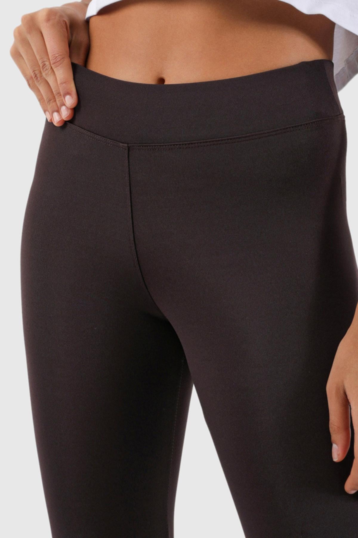 Kadın Ultra Slim Yoga Tayt | Mürdüm 22005