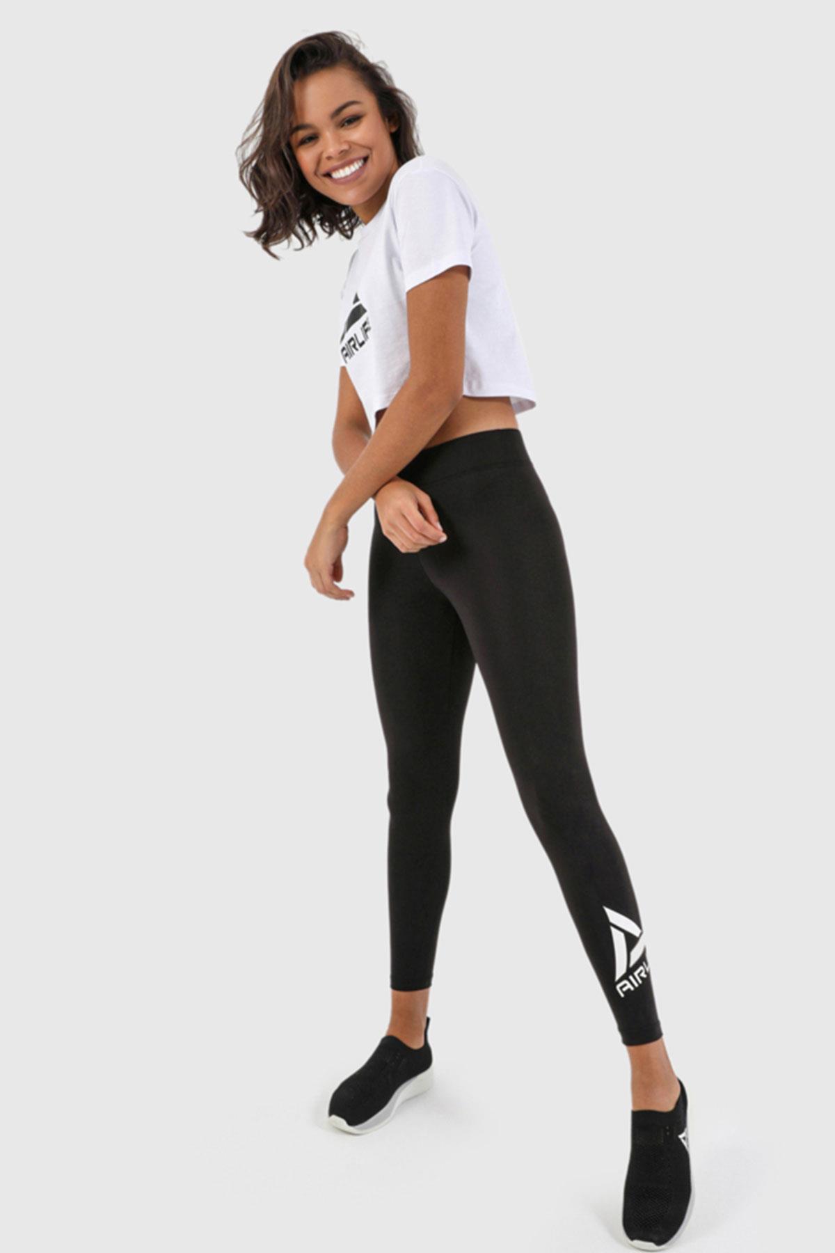 Kadın Ultra Slim Yoga Tayt | Siyah 22005