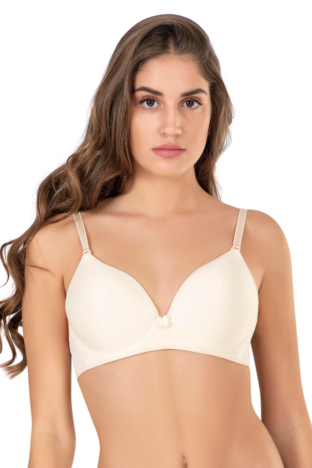 Kompedan Basic B Cup Desteksiz Sütyen Ten | Nisan