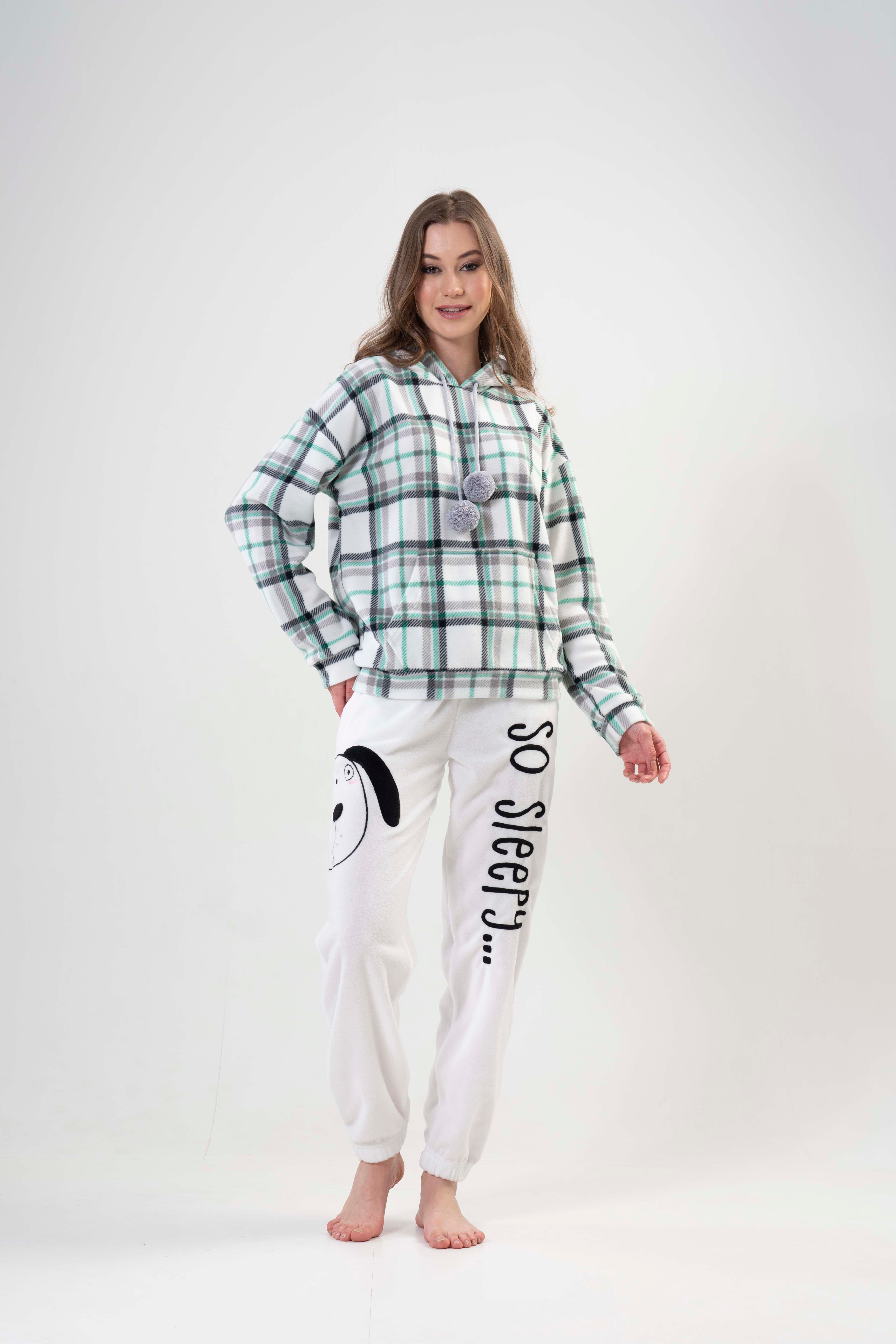 Kompedan Kadın Uzun Kol Polar Eşofman Takımı | AW22 Vnt. 2020440185 