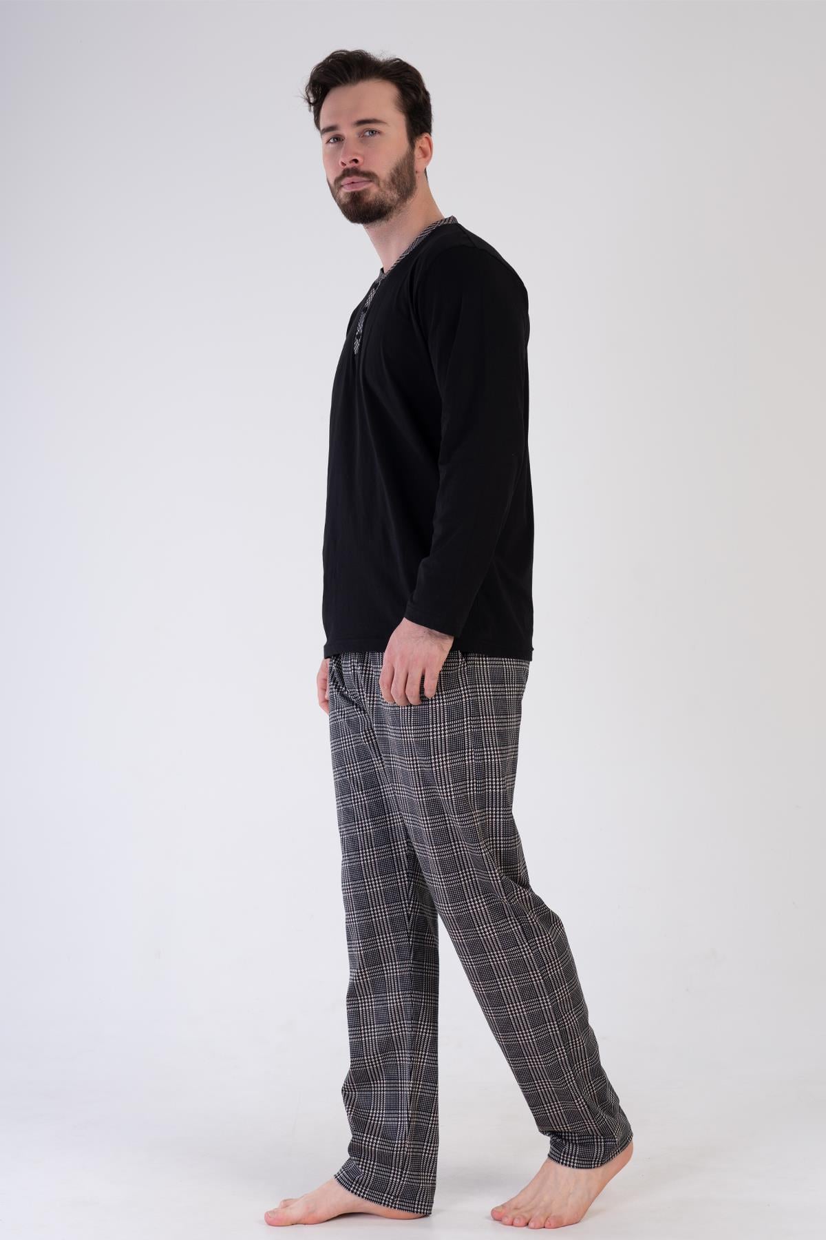 Mikro Soft Önü Patlı Pijama Takımı | 307161