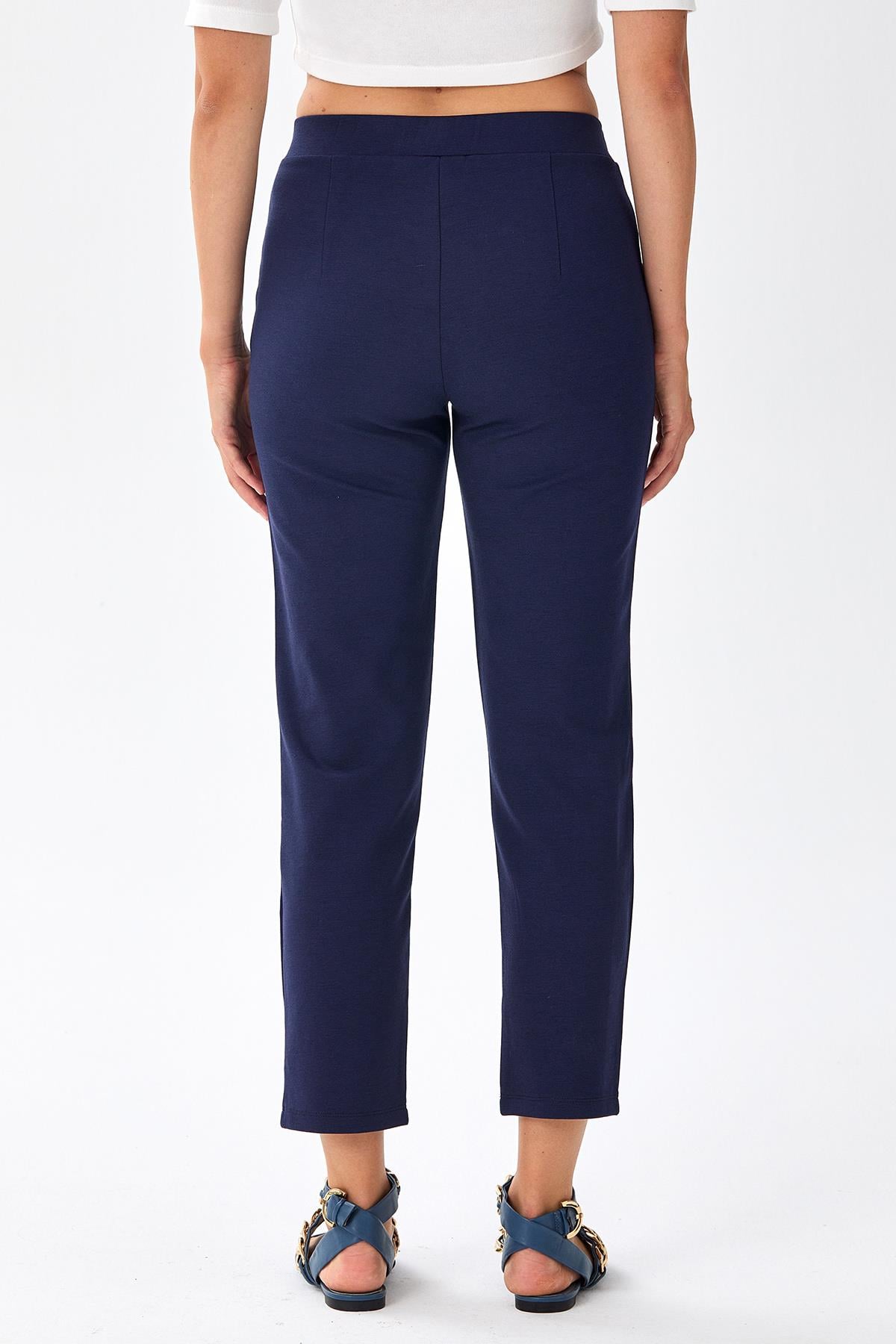 Beli Lastikli Boru Paça Pantolon 256-2005